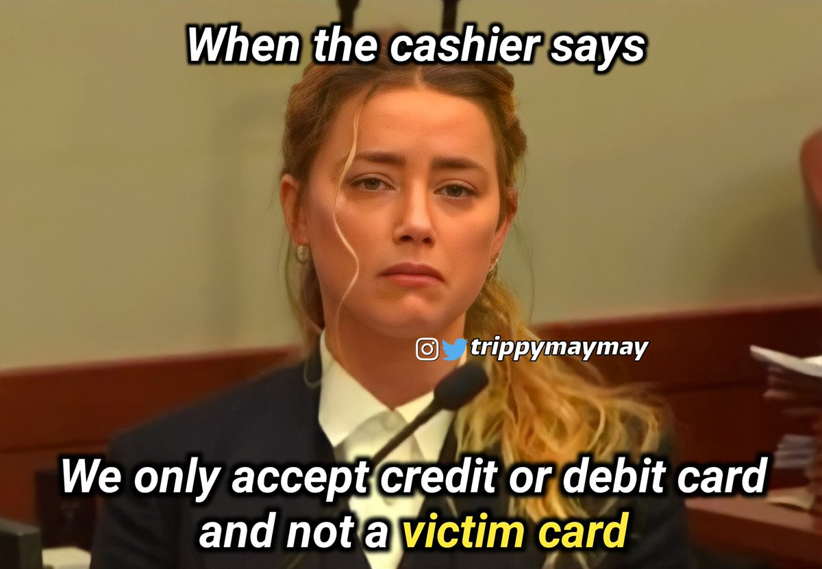 Social media meme reacting to courtroom testimony