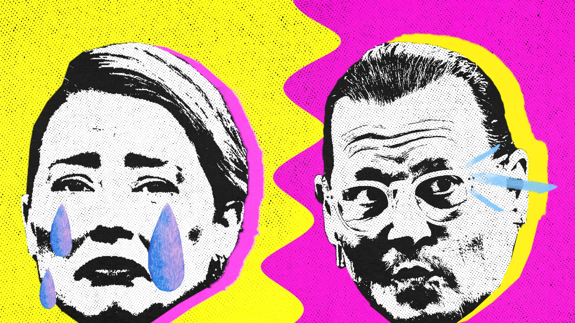 Social media style graphic related to public reaction